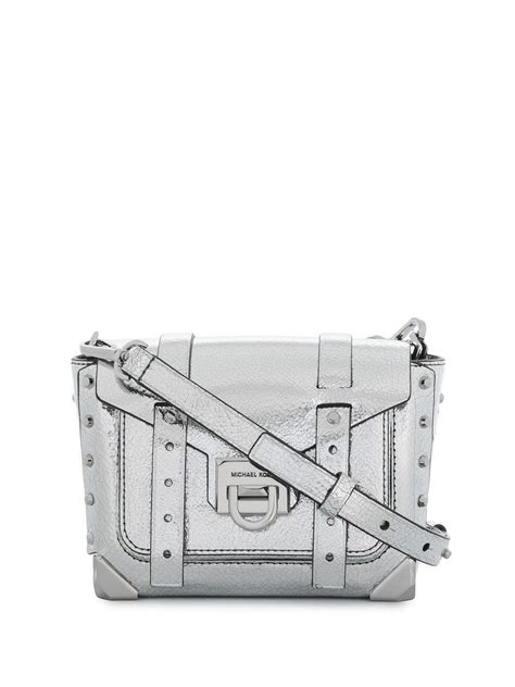 medium size michael kors bag|michael kors manhattan silver bag.